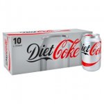 10 Cans of Diet Coke, Fridge Pack