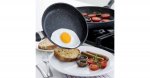 Regis Stone 28 cm Non-stick Frying Pan - Black & Grey £14.99 - Currys