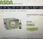 Amstel Premium Lager 20 300ml bottles £6 for 15