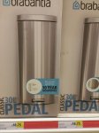 Brabantia 30l stainless steel bin