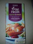 Free from 10 cod fish fingers