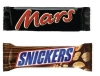 Snickers and Mars bars 6pk