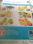 Super 6 Available From Thursday 16 February - Wednesday 1 March Blueberries 125g Lemons 5 Pack 69p Limes 5 pack 69p Mini Bananas 7 Pack 69p Funsize Pears Min.5 69p Funsize Easy Peelers 500g 69p