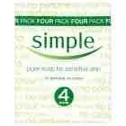 Simple Soap 4 Pack