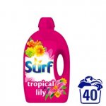 Surf Washing Liquid 1.4L 40 Washes Tropical Lily & Ylang Ylang