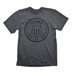 BIOSHOCK 'Colombia Customs & Excise 1907' Grey T-Shirt