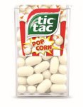 Peppermint & Popcorn Tic Tacs (18g)
