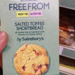 Sainsburys 'Free From' Toffee Shortbread
