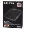 Salter Black Glass Electronic Scales