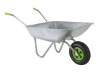 Wheelbarrow Galvanised with Pneumatic Tyre fast and free