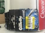 Gillette Sensor Excell * 5 Blades (Clearance)