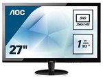 AOC 27 inch 1 ms Response Time 1440p LED Monitor