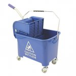 Bentley Professional Mop Bucket Trolley & Wringer collect next day