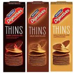 Dieters Rejoice- the NEW McVities Digestives Thins, with only 31 Calories a Biscuit, are