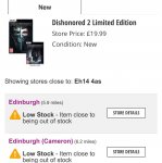 Dishonored 2 limited edition (PC)