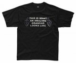 THIS IS WHAT AN AMAZING GRANDAD LOOKS LIKE t-shirt