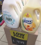 Massive 116 wash Fairy fabric softener and Lenor conditioner £4.49 in Savers Hull