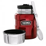 Thermos 470 ml food flask in cranberry
