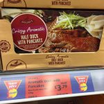 Aldi Aromatic Crispy Duck with Pancakes and Hoisin Sauce
