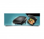 George Foreman 4 portion family grill with 3 year guarantee - lowest ever price