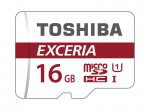 Toshiba EXCERIA M302 16GB Micro SDHC Memory Card With Adapter