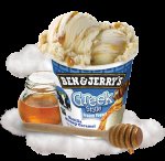 Ben & Jerry's, Greek Frozen Yogurt Vanilla Honey Caramel)