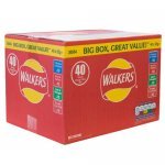Walkers crisps box of 40