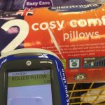 2x silent night pillows