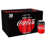 30 cans pack Coke, Coke Zero & Diet Coke Asda coke zero shows as &pound;6 online