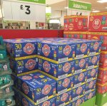 30 bag variety box of seabrooks crisps