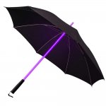 7dayshop / eBay - Multi Colour Changing Umbrella with Built in LED Torch- Black Canopy £9.59