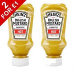 Heinz Hot English Mustard 2 for £1.00. - poundshop.com