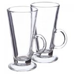 Sainsbury's Latte Glass x2