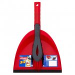 Vileda Red Dustpan and Brush Set / online