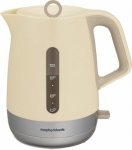 ​Morphy Richards 3kW Rapid Boil Chroma Jug Kettle with 1.5 Litre Capacity