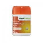 Lloydspharmacy Vitamin C 200mg - 30 Tablets and buy one get one 1/2 price C&C