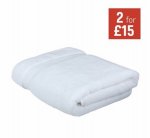4 x Kingsley Bath Sheet £12.99 ea, in the x2 deal, use code HOME25