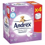 Tesco: instore: Andrex Washlets Gentle Clean 4 Pk
