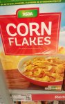 Asda Corn flakes instore