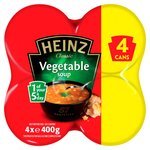 Heinz Classic Vegetable / Cream of Chicken Soup Multi… 4 x 400g