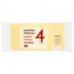 Waitrose English Mature Cheddar Cheese, strength 4 (750g)