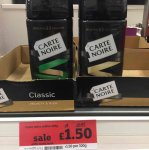 Carte Noir I stand coffee classic/decafe 100g