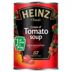 Heinz Cream of Tomato Soup can in Waitrose