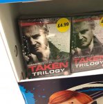 Taken Trilogy DVDs