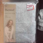 Ladies M&S Thermal Long Sleeve Vest 2 Pack