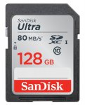 SanDisk Ultra SDXC Memory Card 128GB 80MB/s Class 10 UHS-I