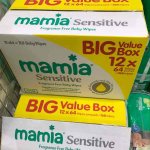 12 x 64 (768) mamia baby wipes