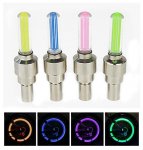 Led bike wheel light tyre valve 26p delivered @ aliexpress Store: The China Store