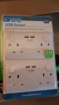 2x USB Switched Double Socket 3.1A 5V instore at Costco for £11.00