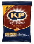 1KG Bag of KP Dry Roasted peanuts